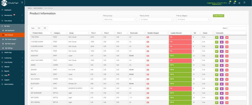 EPOS System – ClubNet Systems