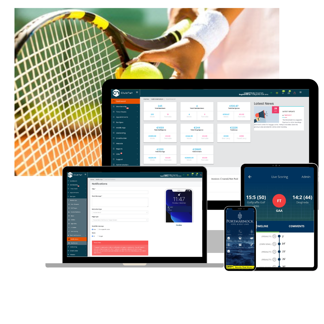 Tennis Clubs – ClubNet Systems
